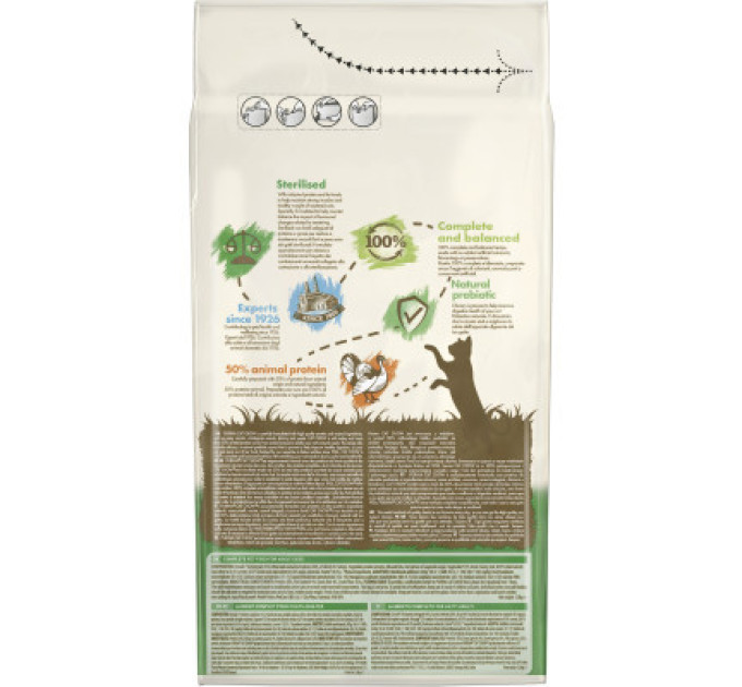 Purina Cat Chow Сухий корм для кішок Purina Cat Chow Sterilised з індичкою 1.5 кг (7613287329516)