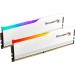 G.Skill Модуль пам'яті для комп'ютера DDR5 64GB (2x32GB) 6400 MHz Ripjaws M5 RGB Matte White G.Skill (F5-6400J3239G32GX2-RM5RW)
