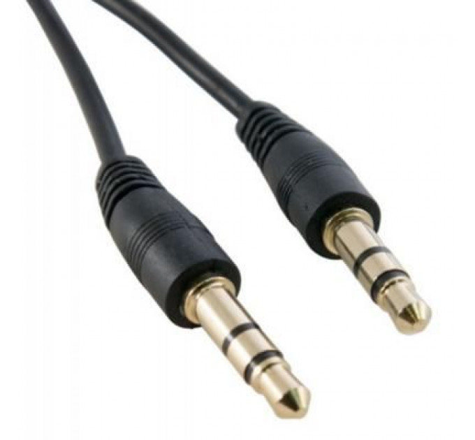 Кабель мультимедійний mini Jack 3.5mm to mini Jack 3.5mm 1.5m Extradigital (KBA1681)