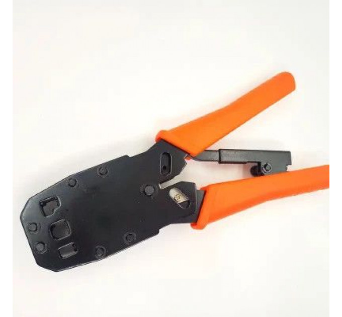 Інструмент Kingda RJ-45/RJ-12 з трещіткою (KD-T2008R)