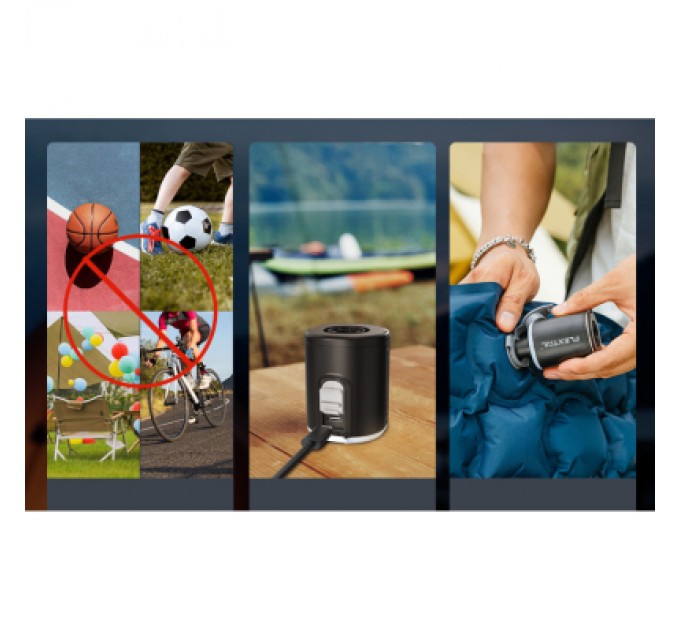 Flextail Ліхтар Flextail Tiny Pump 2X з функцією насосу чорний (TY2X1600-BK-i)