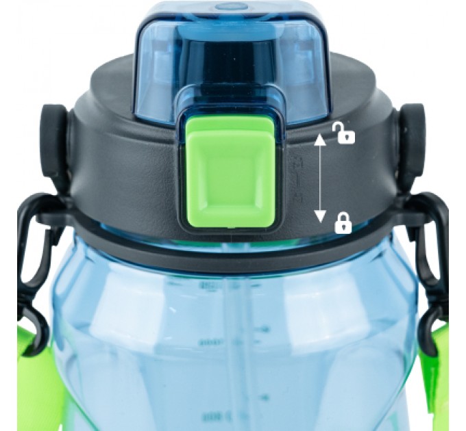 Kite Поїльник-непроливайка Kite 1500 мл, синя (K24-1202-1)