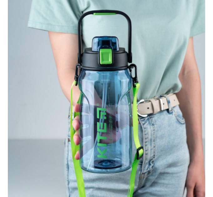 Kite Поїльник-непроливайка Kite 1500 мл, синя (K24-1202-1)