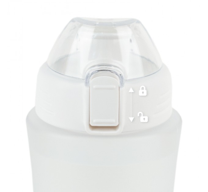 Kite Поїльник-непроливайка Kite 500 мл, біла (K25-1215-1)