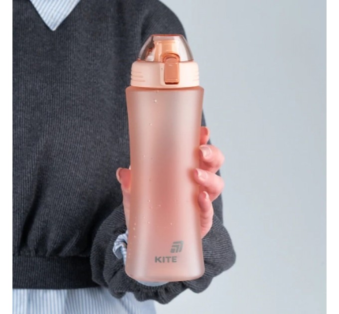 Kite Поїльник-непроливайка Kite 660 мл, рожева (K25-1216-3)