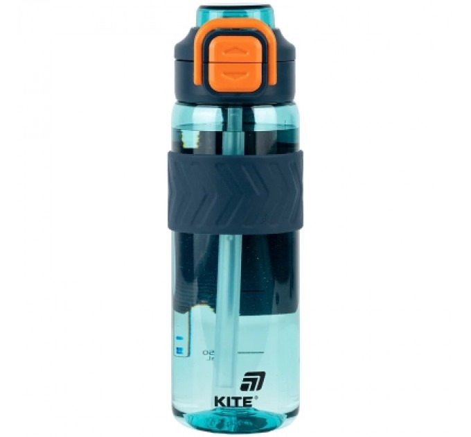 Kite Поїльник-непроливайка Kite 800 мл, блакитно-помаранчева (K25-1234-3)