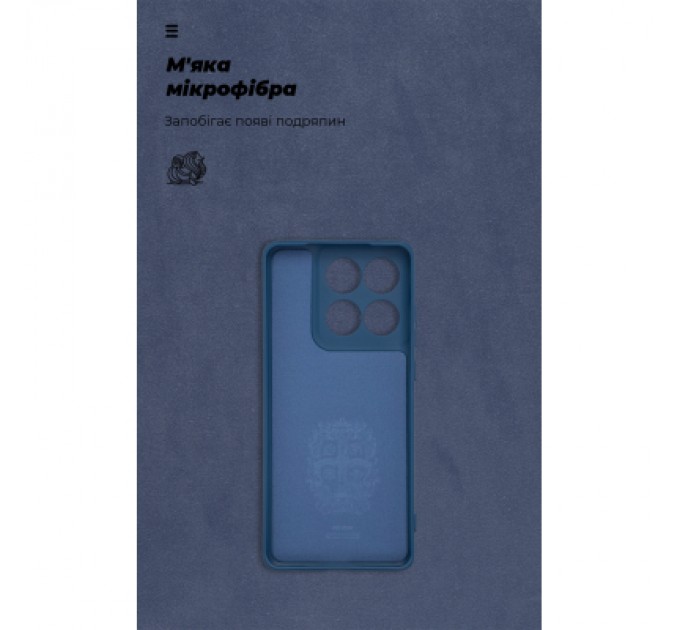 Armorstandart Чохол до мобільного телефона Armorstandart Motorola Edge 60 5G Camera cover Dark Blue (ARM85877)