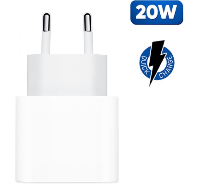 Armorstandart Зарядний пристрій Armorstandart AMHJ83 20W USB-C White + cable USB-C to USB-C (ARM77725)
