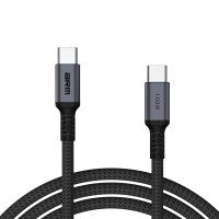 Дата кабель USB-C to USB-C 2.0m PD 100W black-grey Armorstandart (ARM69371)