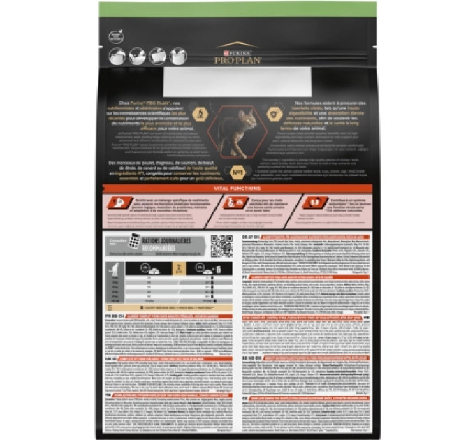 Purina Pro Plan Сухий корм для кішок Purina Pro Plan Sterilised з лососем 3 кг (7613036517454)