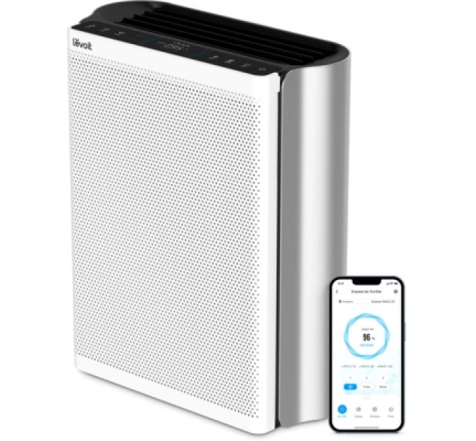 Levoit Очисник повітря Levoit VeSync EverestAir Smart True HEPA LAP-E551S-AEUR (HEAPAPLVSEU0148Y)