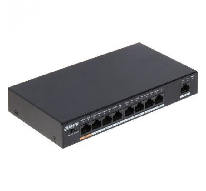 Комутатор мережевий Dahua DH-PFS3009-8ET1GT-96