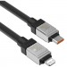 Baseus Дата кабель USB-C to Lightning 2.0m CoolPlay Fast Charging 20W black Baseus (CAKW000101)