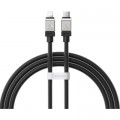 Baseus Дата кабель USB-C to Lightning 2.0m CoolPlay Fast Charging 20W black Baseus (CAKW000101)