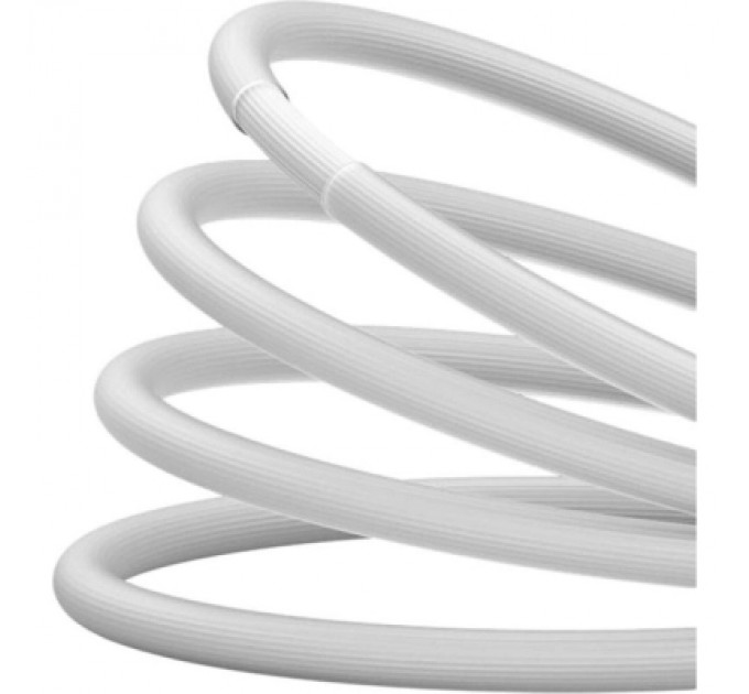 Baseus Дата кабель USB-C to Lightning 2.0m CoolPlay Fast Charging 20W white Baseus (CAKW000102)