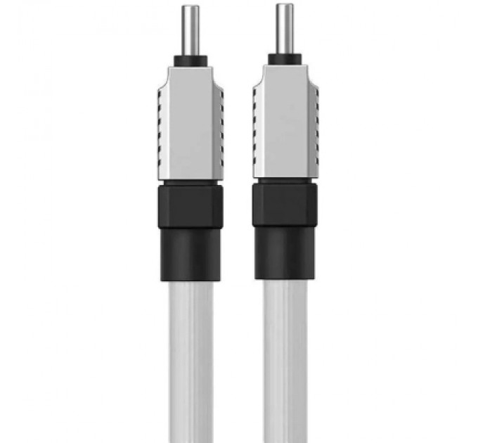 Baseus Дата кабель USB-C to Lightning 2.0m CoolPlay Fast Charging 20W white Baseus (CAKW000102)