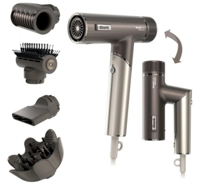 Shark Фен Shark SpeedStyle Pro FLEX 4-in-1 Hair Dryer System (HD542EU)