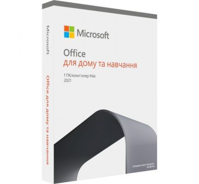 Офісний додаток Microsoft Office 2021 Home and Student Ukrainian CEE Only Medialess (79G-05435)