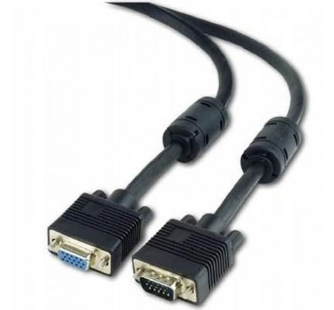 Кабель мультимедійний CC-PPVGAX-10M-B 10.0m Cablexpert (CC-PPVGAX-10M-B)