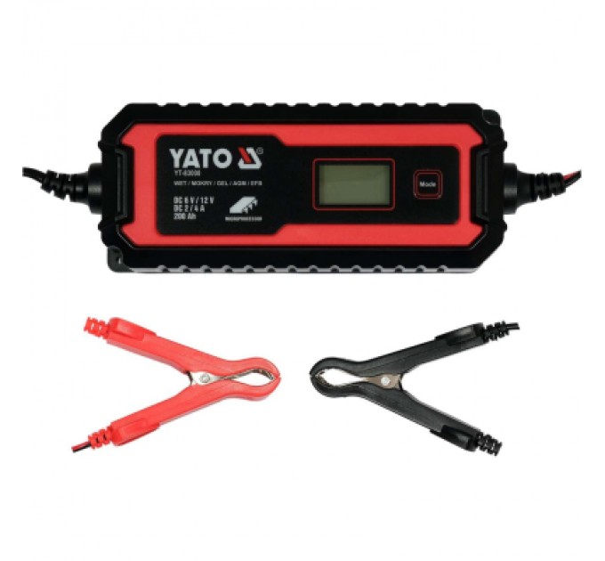 Yato Зарядний пристрій для автомобільного акумулятора Yato YT-83000