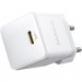 Baseus Зарядний пристрій Baseus Palm Fast Charger 1C 30W + Cable 1.0m Type-C 60W white (P10111605213-01)