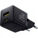 Baseus Зарядний пристрій Baseus Palm Fast Charger C+U 20W black (P10111608113-00)