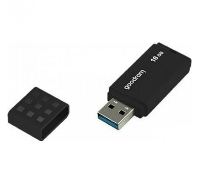 USB флеш накопичувач Goodram 16GB UME3 Black USB 3.0 (UME3-0160K0R11)