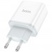 HOCO Зарядний пристрій HOCO C104A Stage USB-C PD20W White (6931474782892)