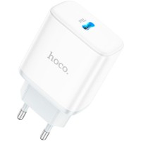 Зарядний пристрій HOCO C104A Stage USB-C PD20W White (6931474782892)