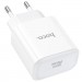 HOCO Зарядний пристрій HOCO C76A Pro Majestic USB-C PD30W White (6942007616300)
