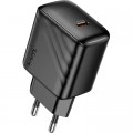 HOCO Зарядний пристрій HOCO CS24A Puerto USB-C PD25W Black (6942007639750)