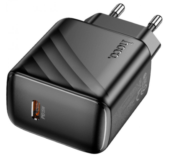 HOCO Зарядний пристрій HOCO CS24A Puerto USB-C PD25W Black (6942007639750)