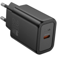 Зарядний пристрій HOCO N60 Gentle USB-C PD20W Black (6942007644174)