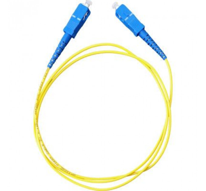 Оптичний патчкорд SC/UPC-SC/UPC SingleMode, Simplex, G652D, 2м GEAR (GOPC-SCUPCSMSIM-2)