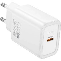 Зарядний пристрій HOCO N60 Gentle USB-C PD20W White (6942007644181)