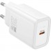 HOCO Зарядний пристрій HOCO N60 Gentle USB-C PD20W White (6942007644181)