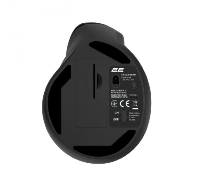 2E Мишка 2E MF325 Silent Wireless/Bluetooth Black (2E-MF325WBK)