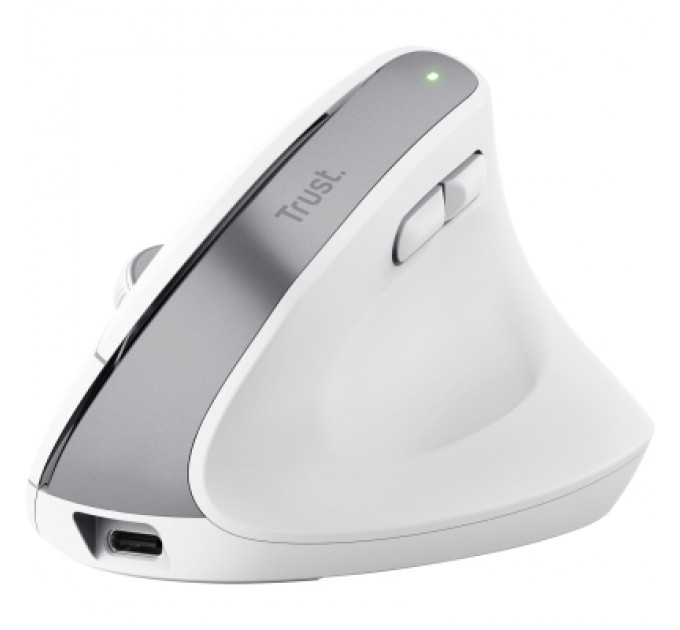 Trust Мишка Trust Bayo+ Ergonomic Wireless/Bluetooth White (25399)