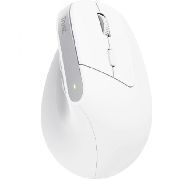Trust Мишка Trust Bayo+ Ergonomic Wireless/Bluetooth White (25399)