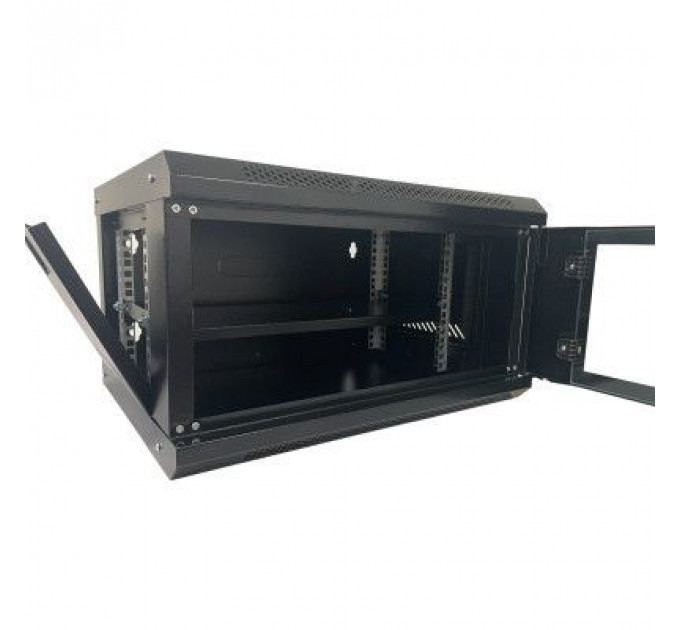 Шафа настінна GEAR 4U 19'' 530x400x240 мм, black (GWMSN-4U)