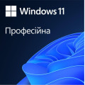 Microsoft Операційна система Microsoft Windows 11 Pro 64Bit Ukrainian Intl 1pk DSP OEI DVD (FQC-10557)