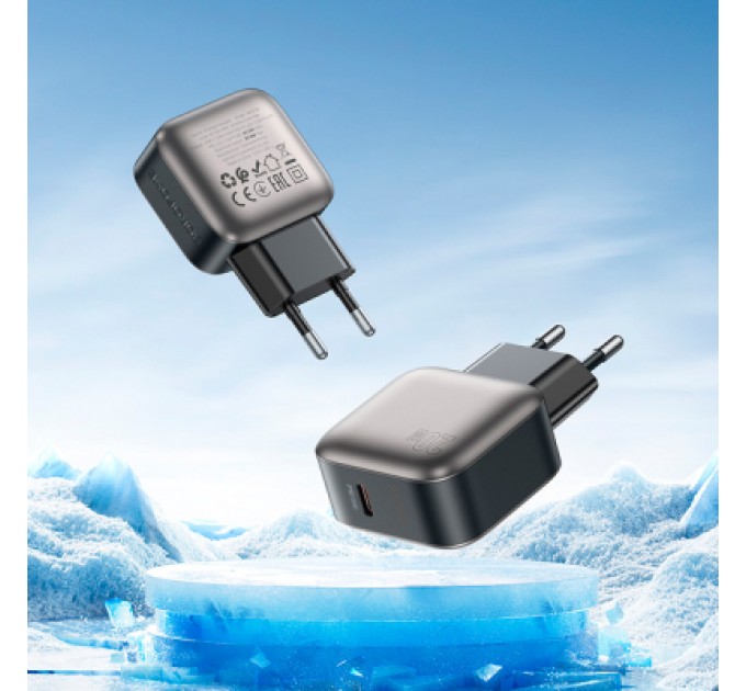 BOROFONE Зарядний пристрій BOROFONE BAS53A Absolute USB-C PD20W Black (6941991116179)