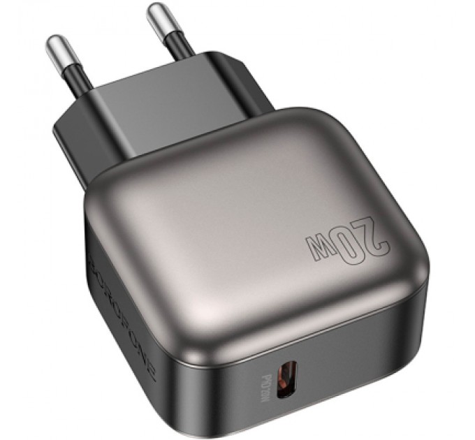 BOROFONE Зарядний пристрій BOROFONE BAS53A Absolute USB-C PD20W Black (6941991116179)