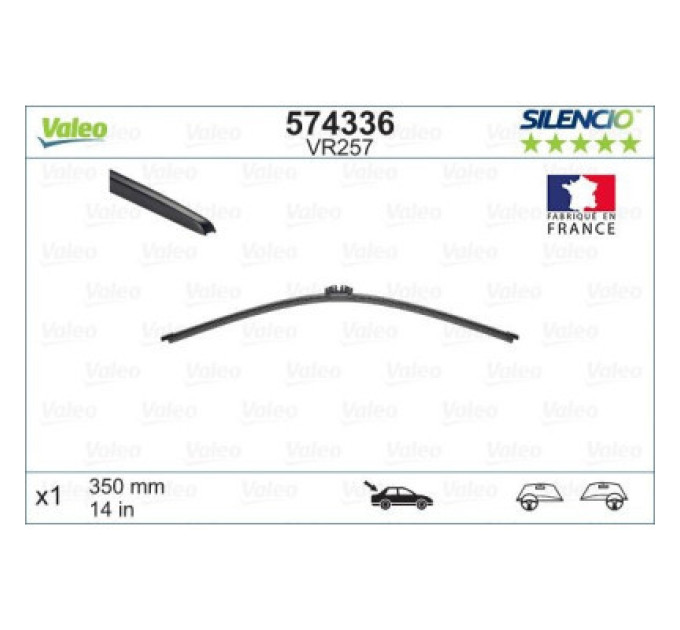 Valeo Щітка склоочисника Valeo 574336