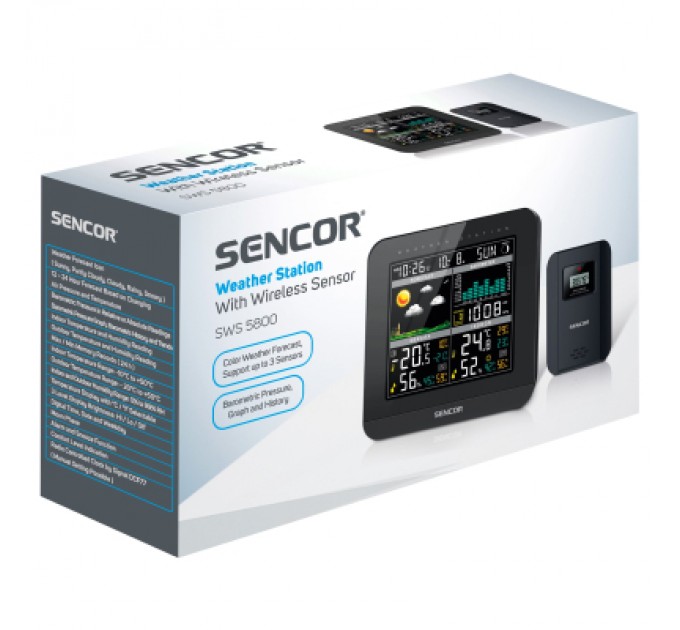 Sencor Метеостанція Sencor SWS5800