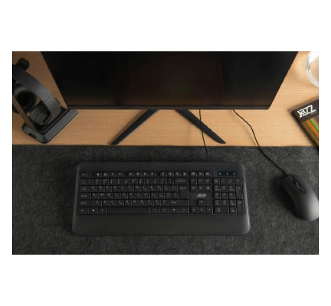 2E Клавіатура 2E 2Е KS109 USB-A Black (2E-KS109UB)