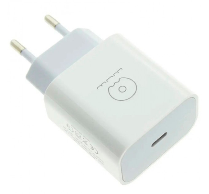 WUW Зарядний пристрій WUW C187 USB-C PD25W White (C187)