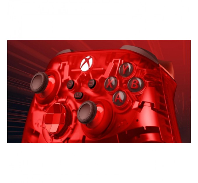 Microsoft Геймпад Microsoft Wireless Controller Pulse Cipher Red (QAU-00165)