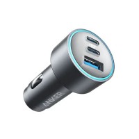 Зарядний пристрій Anker 325 PowerDrive USB-C PD67W + USB-A 22.5W Black (A2731HA1)