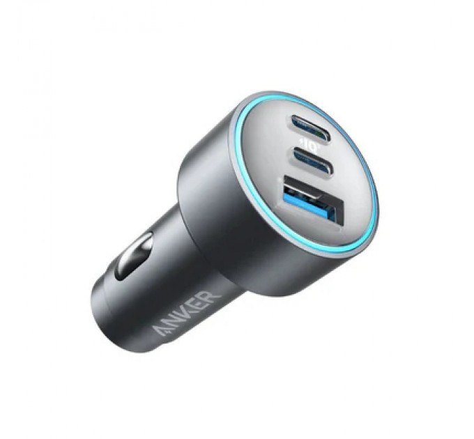 Anker Зарядний пристрій Anker 325 PowerDrive USB-C PD67W + USB-A 22.5W Black (A2731HA1)